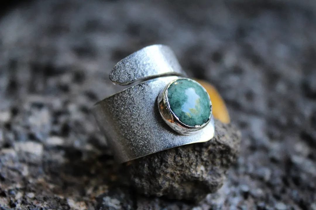 Anillo Jade Plata